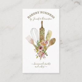 ベーキング器ケータリング調理師シェフ 名刺