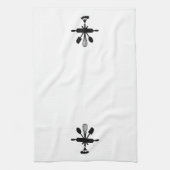 ベーキング器具シルエットアイコンキッチンタオル キッチンタオル (縦)