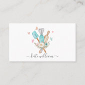 ベーキング器具フローラパティシシェフ名刺 名刺 (正面)