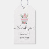 ベーキング器具ブライダルシャワーありがとうギフトラベル ギフトタグ (正面)