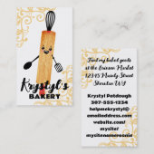 ベーキング器具転がパンのピンロボット事業c 名刺 (正面/裏面)