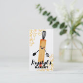 ベーキング器具転がパンのピンロボット事業c 名刺 (スタンド正面)