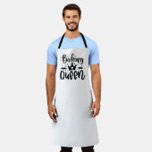 ベーキング女王 エプロン (着用した状態)