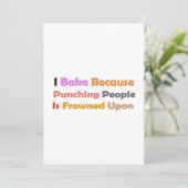 ベーキング好きの贈り物：人を殴るので私は焼く 招待状 (スタンド正面)