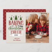 ベーキング応援独身の写真 シーズンカード (正面/裏面)