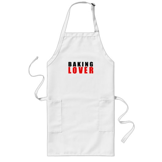 ベーキング愛好家 ロングエプロン (正面)