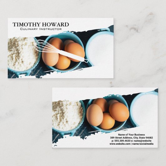 ベーキング成分 名刺 (正面/裏面)