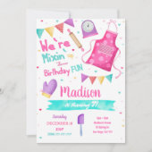 ベーキング招待状 招待状 (正面)