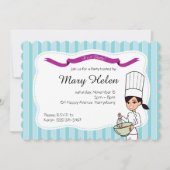 ベーキング料理パーソナライズされた招待状 招待状 (正面)