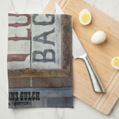 ベーキング粉の販売ヴィンテージのサイン – 10セント粉 キッチンタオル (四つ折り)