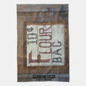 ベーキング粉の販売ヴィンテージのサイン – 10セント粉 キッチンタオル (縦)