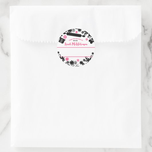 ベーキング製パン器花の台所から ラウンドシール (バッグ)