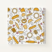 ベーキング要素レシピノートブック ノートブック (裏面)