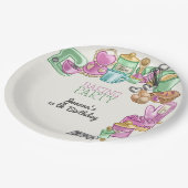 ベーキング誕生会 ペーパープレート (アングル)