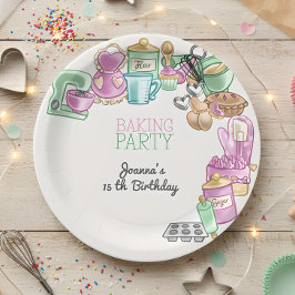ベーキング誕生会 ペーパープレート