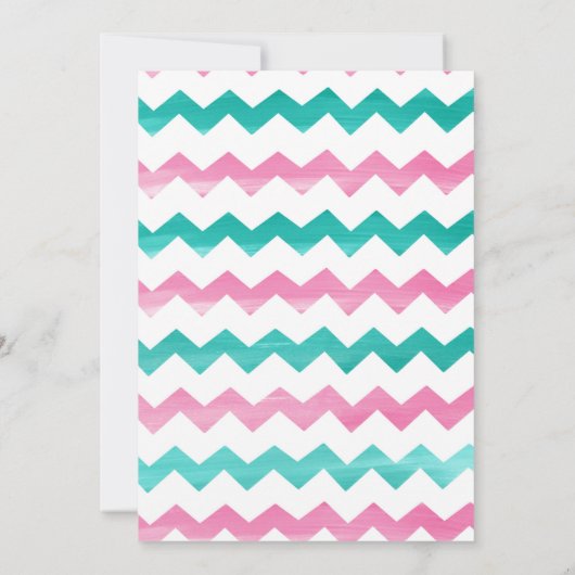 ベーキング誕生日の招待 招待状 (裏面)