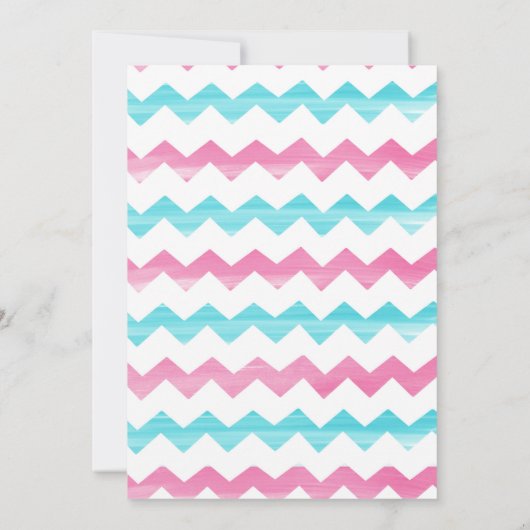 ベーキング誕生日 招待状 (裏面)