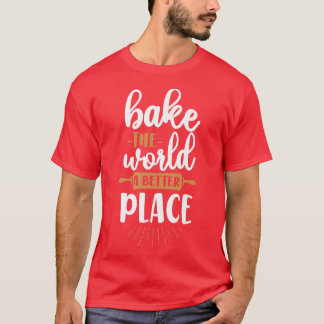 ベーキング転がのピンを焼く Tシャツ