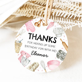 ベーキング飾カップケーキガール誕生日円 フェイバータグ