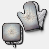ベーキング魔法 鍋つかみ&鍋敷きセット (正面/裏面)