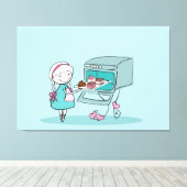 ベーキング キャンバスプリント (インサイチュ (ウッドフロア))