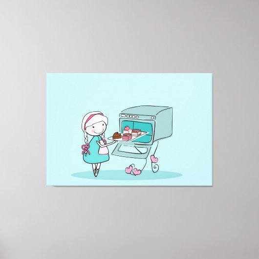 ベーキング キャンバスプリント (正面)