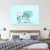 ベーキング キャンバスプリント (インサイチュ (寝室))