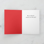 ベーキング・クイーン – 「最初の一口で私たちを食べた!」 カード (内部)