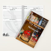 ベーキング&フライレシピノート ノートブック (内側)