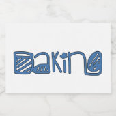 ベーキング フードラベル (シングルラベル)