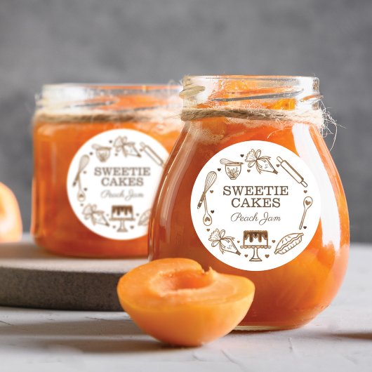 ベーキング&料理具木目調ジャー ラウンドシール