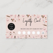 ベーキング&料理器具ベーカリーロイヤリティカード 名刺 (正面)