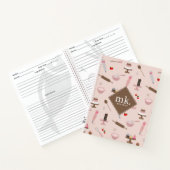 ベーキング&料理器具ベーカリー料理モノグラム ノートブック (内部)