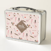 ベーキング&料理器具ベーカリー料理モノグラム メタルランチボックス (裏面)