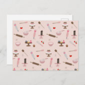 ベーキング&料理器具ベーカリー料理 シーズンポストカード (正面/裏面)