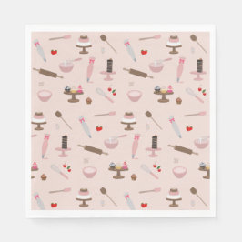 ベーキング&料理器具ベーカリー料理 スタンダードランチョンナプキン