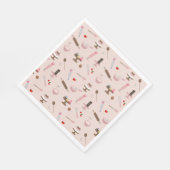 ベーキング&料理器具ベーカリー料理 スタンダードランチョンナプキン (角)