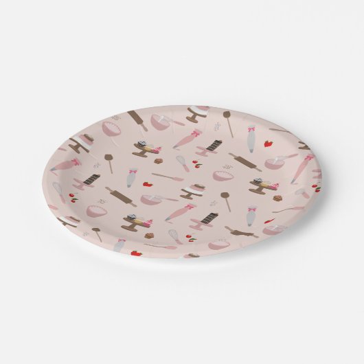 ベーキング&料理器具ベーカリー料理 ペーパープレート (アングル)