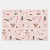 ベーキング&料理器具ベーカリー料理 ラッピングペーパーシート (正面)