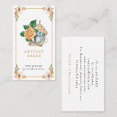 ベーキング・料理器水彩画ベーカリー業 名刺 (正面/裏面)