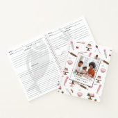 ベーキング&料理用品ファミリーフォトレシピ ノートブック (内部)