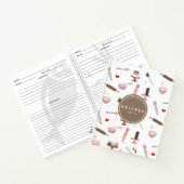 ベーキング&料理用品ベーカリー料理レシピ ノートブック (内部)