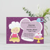 ベーキング*背景色の選択 招待状 (スタンド正面)