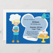 ベーキング*背景色の選択 招待状 (正面/裏面)