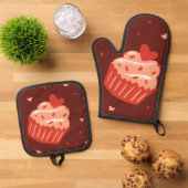 ベーキング 鍋つかみ&鍋敷きセット (トップダウン)