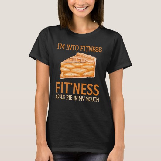 ベーキング- I'm Into Infited Infiture' Ness Apple Pie I Tシャツ (正面)