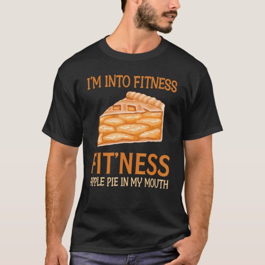 ベーキング- I'm Into Infited Infiture' Ness Apple Pie I Tシャツ (正面)