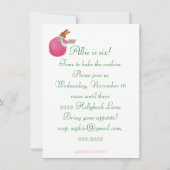 ベーキングCookieの招待 招待状 (裏面)