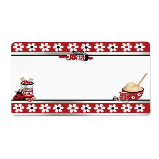 ベーキングCookieラベル ラベル (正面)