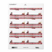 ベーキングCookieラベル ラベル (フルシート)